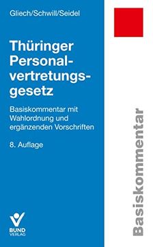 portada Thüringer Personalvertretungsgesetz (in German)