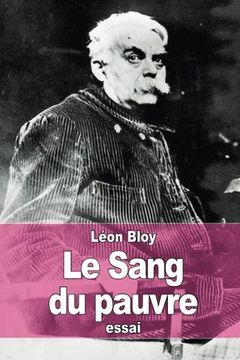 portada Le Sang du pauvre (French Edition)