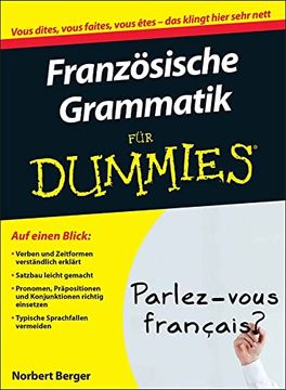 portada Französische Grammatik für Dummies (Fur Dummies) (en Alemán)