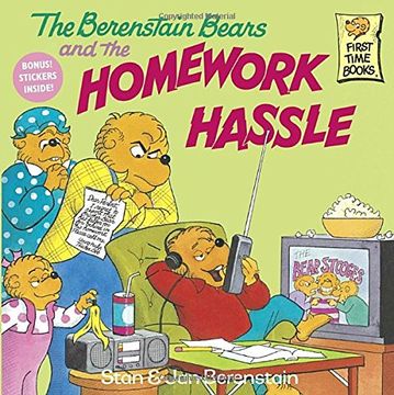 portada The Berenstain Bears and the Homework Hassle (en Inglés)