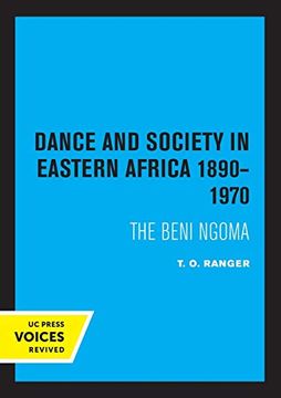 portada Dance and Society in Eastern Africa 1890-1970: The Beni Ngoma (en Inglés)