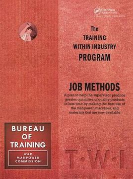 portada Training Within Industry: Job Methods: Job Methods (en Inglés)