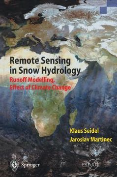 portada remote sensing in snow hydrology: runoff modelling, effect of climate change (en Inglés)