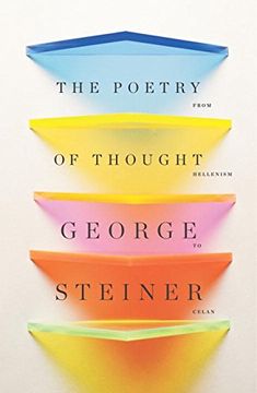 portada The Poetry of Thought: From Hellenism to Celan (en Inglés)