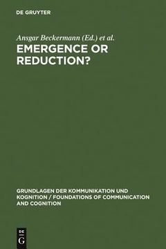 portada emergence or reduction? (in English)