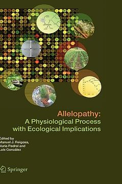 portada allelopathy: a physiological process with ecological implications (en Inglés)