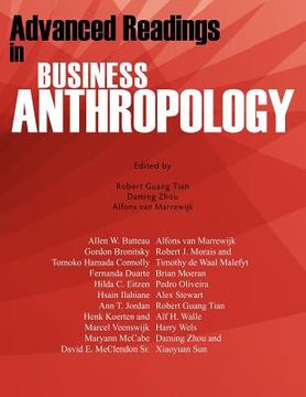 portada advanced readings in business anthropology (in English)