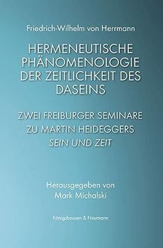 portada Hermeneutische Phänomenologie der Zeitlichkeit des Daseins (en Alemán)