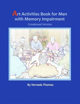 portada Art Activities Book for Men with Memory Impairment: Condensed Version