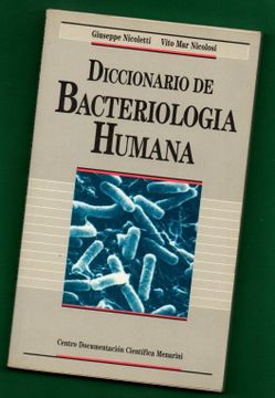 portada Diccionario de Bacteriologia Humana.