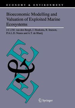 portada bioeconomic modelling and valuation of exploited marine ecosystems (en Inglés)