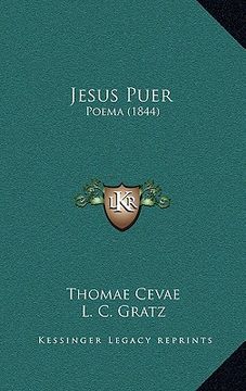 portada Jesus Puer: Poema (1844) (en Latin)
