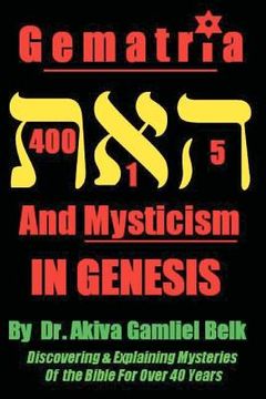 portada gematria and mysticism in genesis (en Inglés)