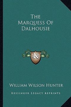 portada the marquess of dalhousie (en Inglés)