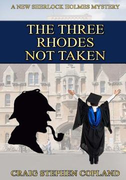 portada The Three Rhodes Not Taken - Large Print: A New Sherlock Holmes Mystery