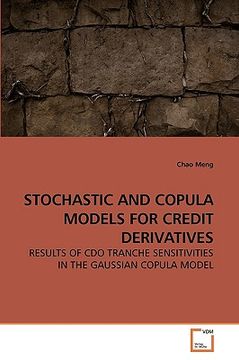 portada stochastic and copula models for credit derivatives (en Inglés)