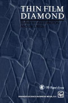 portada Thin Film Diamond (en Inglés)