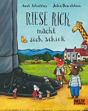 portada Riese Rick Macht Sich Schick: Vierfarbiges Pappbilderbuch (en Alemán)