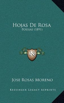 portada Hojas de Rosa: Poesias (1891) (in Spanish)