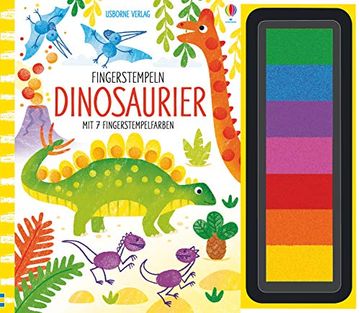 portada Fingerstempeln: Dinosaurier (en Alemán)