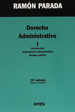 portada Derecho administrativo: Introducción, organización administrativa, empleo público: 1