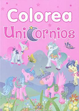 portada Colorea Unicornios