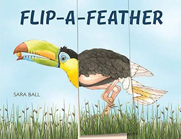 portada Flip-A-Feather: A Mix-And-Match Board Book: 0 (Flip-And-Flop) (en Inglés)