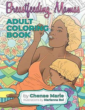 portada Breastfeeding Mamas: Adult Coloring Book (en Inglés)