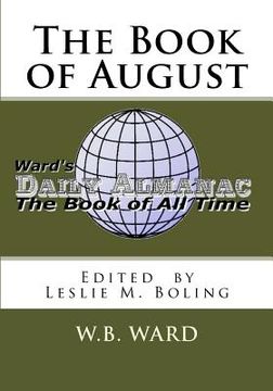 portada the book of august (in English)