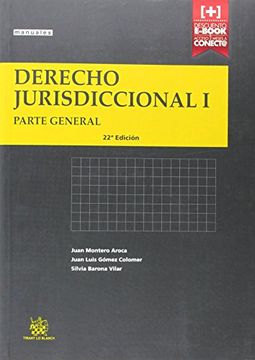 portada Derecho Jurisdiccional I Parte General 22ª Edición 2014 (Manuales de Derecho Procesal)