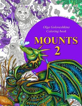 portada Mounts 2: Coloring book (en Inglés)