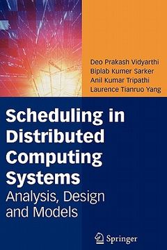 portada scheduling in distributed computing systems: analysis, design and models