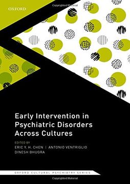 portada Early Intervention in Psychiatric Disorders Across Cultures (Oxford Cultural Psychiatry) (in English)
