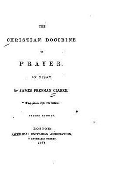 portada The Christian Doctrine of Prayer, An Essay (en Inglés)