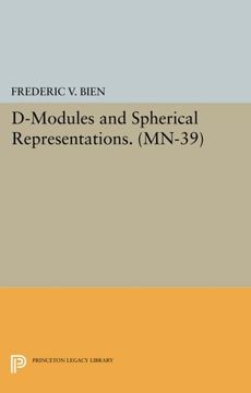 portada D-Modules and Spherical Representations. (Mn-39) (Mathematical Notes) (en Inglés)
