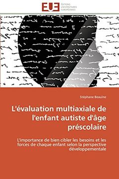 portada L'Evaluation Multiaxiale de L'Enfant Autiste D'Age Prescolaire