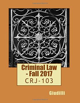 portada Criminal Law - Giudilli