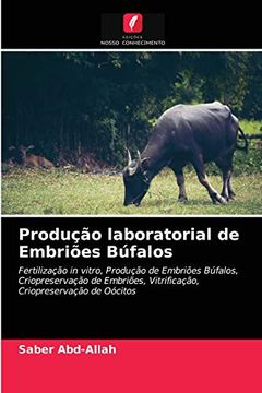 portada Produção Laboratorial de Embriões Búfalos (en Portugués)