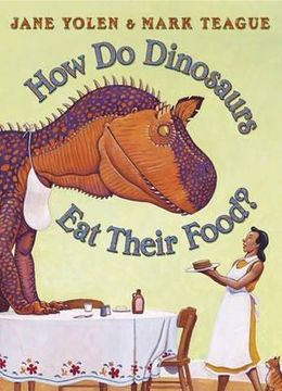 portada how do dinosaurs eat their food? (en Inglés)