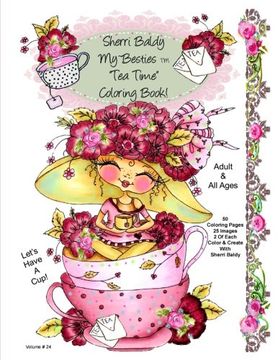 portada Sherri Baldy My-Besties Tea Time Coloring Book