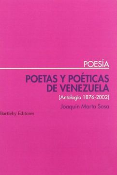 portada POETAS Y POETICAS DE VENEZUELA (Antología 1876-2002) (in Spanish)