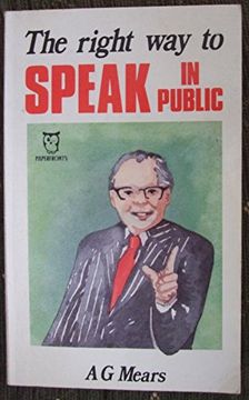 portada Right way to Speak in Public (Paperfronts Series) (en Inglés)