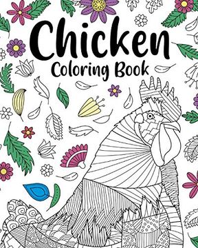 portada Chicken Coloring Book (en Inglés)