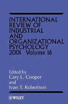 portada international review of industrial and organizational psychology, 2001