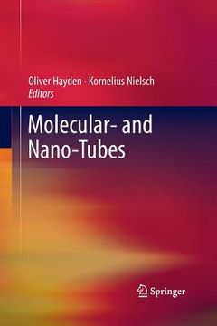 portada Molecular- And Nano-Tubes (in English)