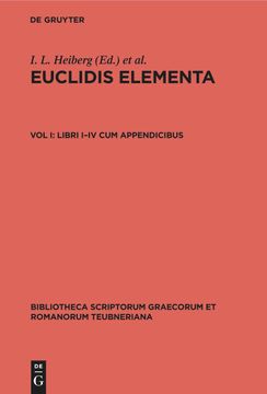 portada Euclidis Elementa, vol i, Libri I-Iv cum Appendicibus (en Latin)