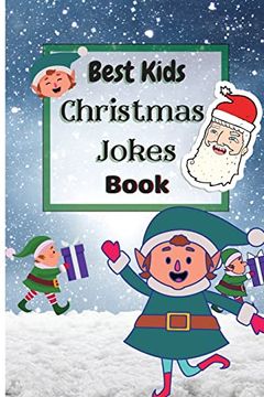 portada Best Kids Christmas Jokes Book: Christmas Joke Book for Kids and Family (en Inglés)