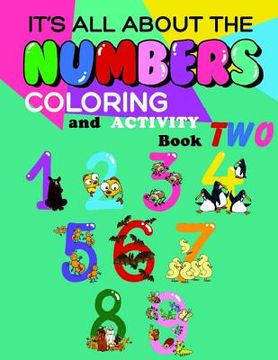 portada It's All About The Numbers Coloring And Activity Book TWO