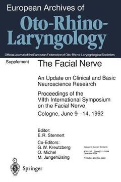 portada the facial nerve: an update on clinical and basic neuroscience research (en Inglés)