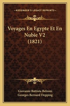 portada Voyages En Egypte Et En Nubie V2 (1821) (en Francés)
